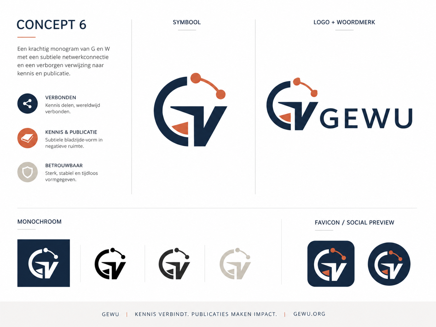Concept 6 · G-monogram netwerk